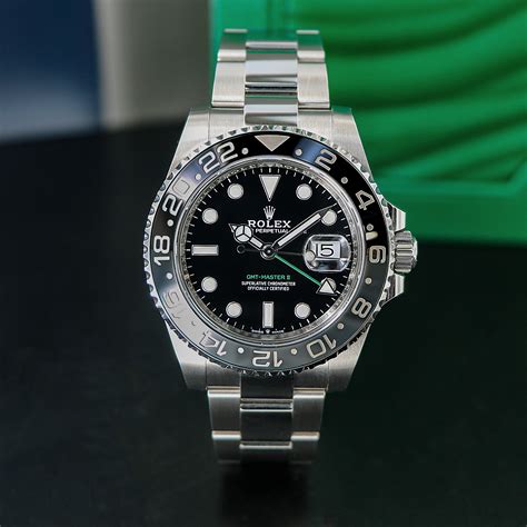 Rolex GMT Master II 126710GRNR Bruce Wayne 08/2024 